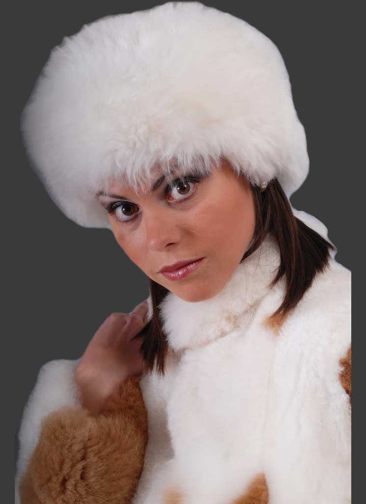 Image result for Soft Baby Alpaca Fur Hat