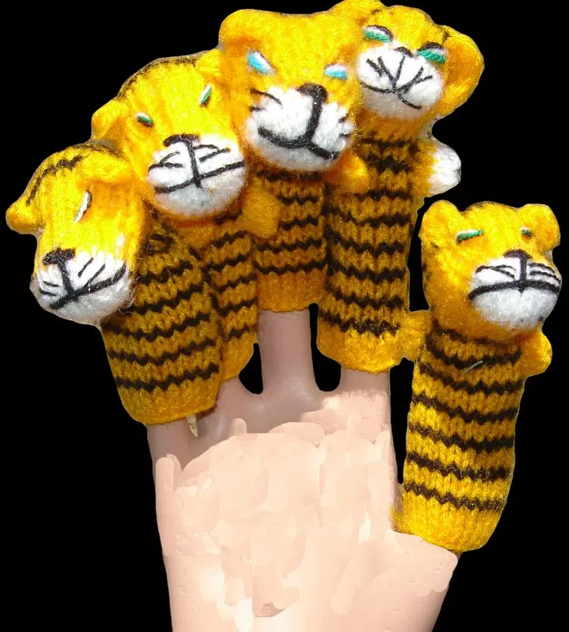Handmade Andean Wool Finger Puppets