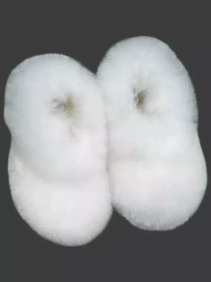 Nice Handmade Baby Alpaca Skin Slipper