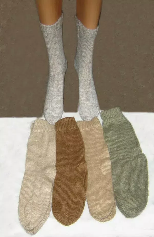 Fine Alpaca Wool Socks