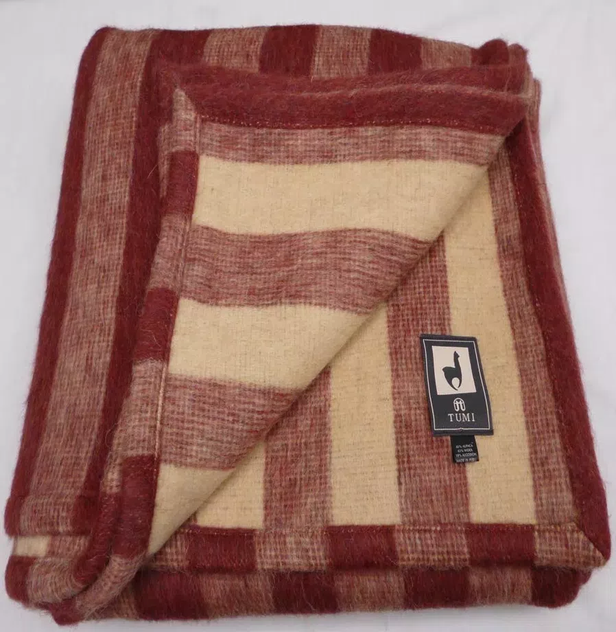 Winter Alpaca Blanket