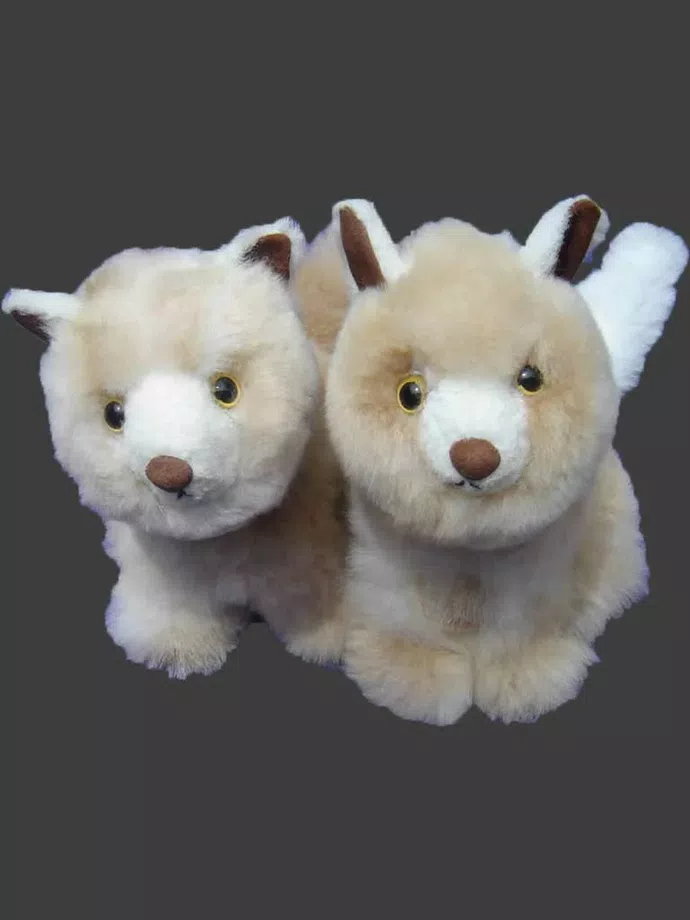Fur Stuffed Plush Animal Cats