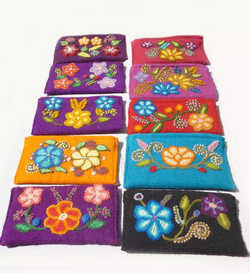 Andean Embroidered Wallets