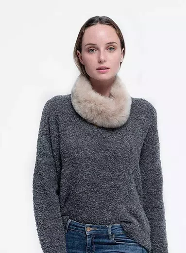 Finisina Cuellera Piel Alpaca Bebe d03