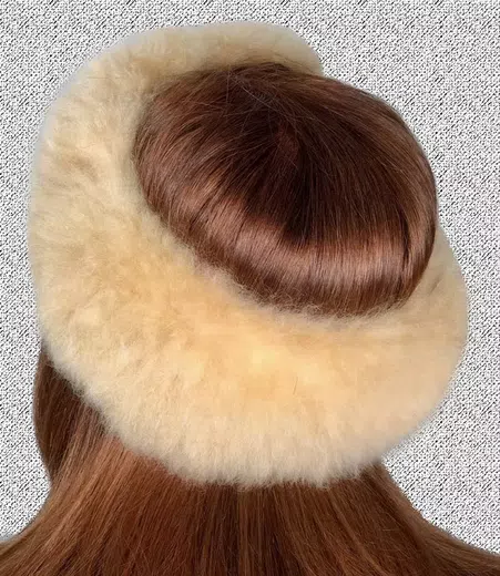 Fine Soft Baby Alpaca Fur Ribbon d11