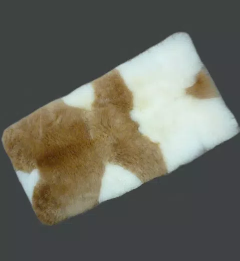 Almohada suave de Piel de Alpaca Bebe d02
