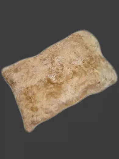 Almohada Cuero de Alpaca Bebe d06