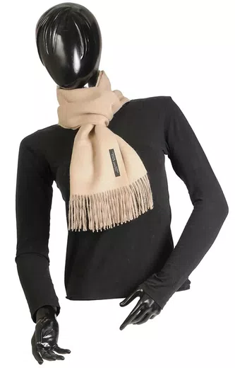 Suave Bufanda de Fibra de Alpaca Bebe d02