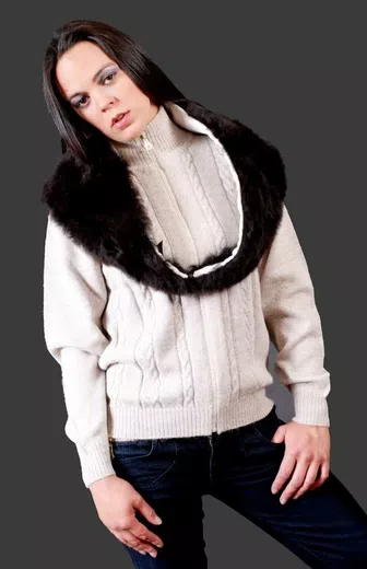 These pure fine Baby Alpaca Cardigans are soft and warm d07