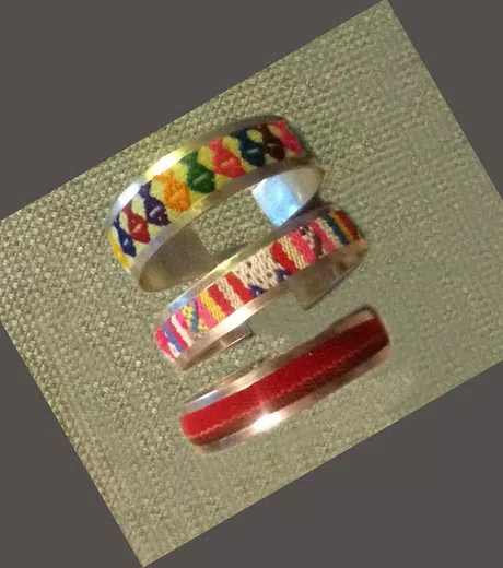 Our Andean Embroidery Bracelets are Handmade by skilled artisans d07
