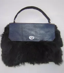 Pure Baby Alpaca Fur Handbag