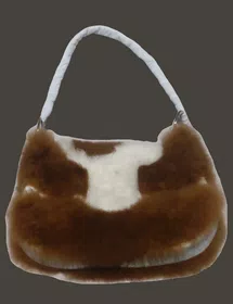 Fashion Baby Alpaca Fur Handbag