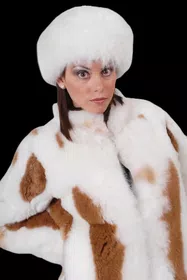 Casaca de Cuero de Alpaca Bebe