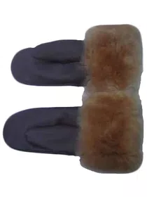 Alpaca Skin Mittens