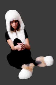 Fuzzy Soft Warm Winter Alpaca Fur Slipper