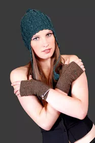 Nice Alpaca Fingerless Gloves