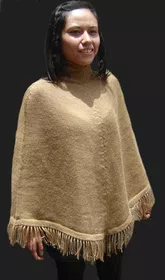 Alpaca Wool Blend Poncho