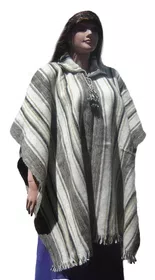 Sheep Wool Poncho