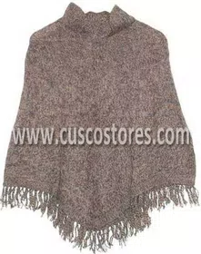 Pure Baby Alpaca Wool Poncho