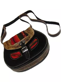 Andean Leather Handbag