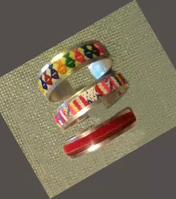 Nice Handmade Andean Wool Bracelets