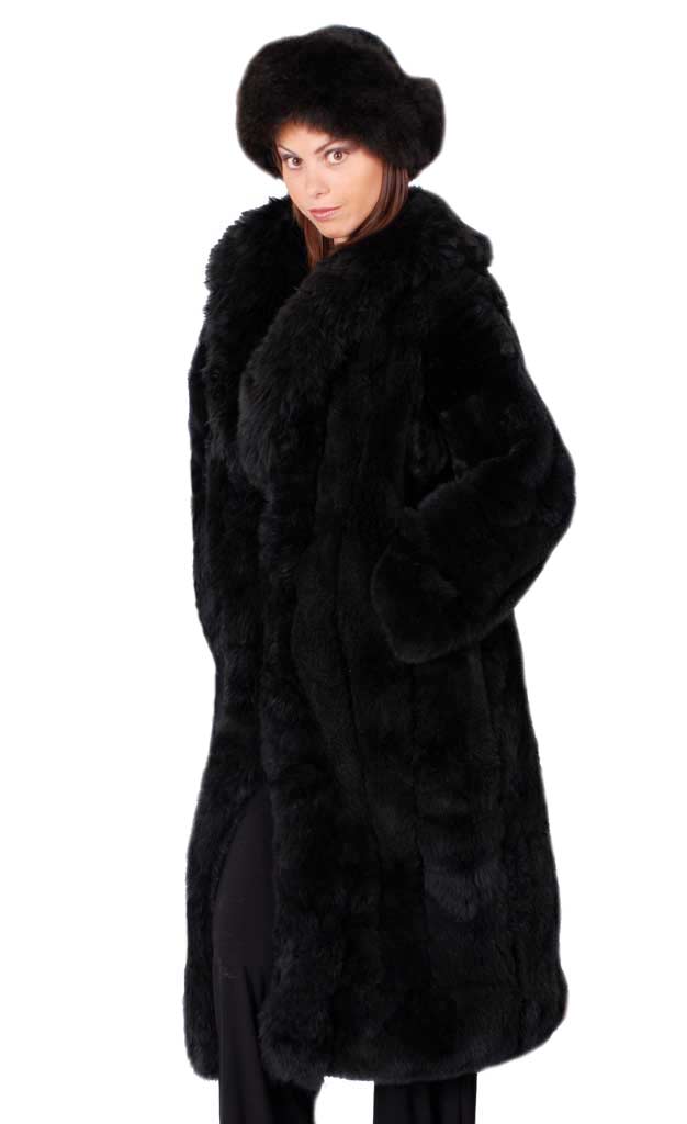 Handmade Luxury Baby Alpaca Fur Coat soft and warm