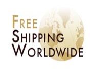 all retails sales are fre shipping Worldwide